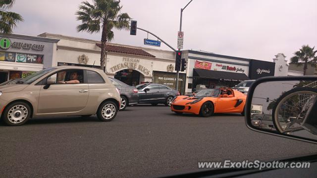 Lotus Elise spotted in Newport Beach, California