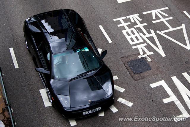 Lamborghini Murcielago spotted in Hong Kong, China