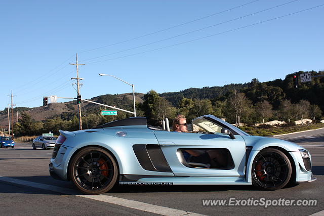 Audi R8 spotted in Monterey, California