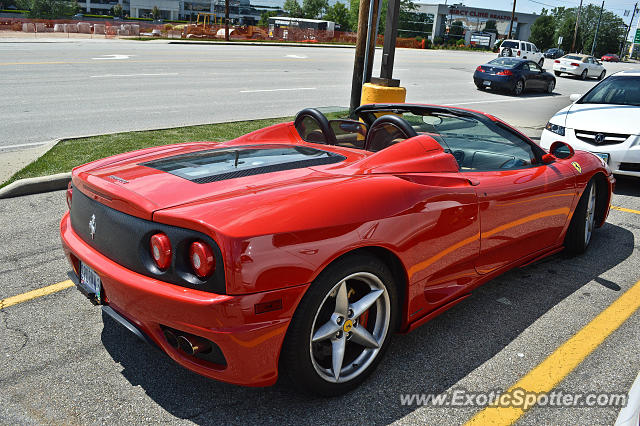 Ferrari 360 Modena spotted in Cincinnati, Ohio