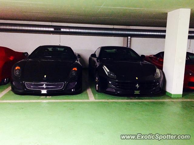 Ferrari 599GTO spotted in Nio, Switzerland