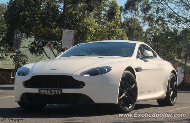 Aston Martin Vantage spotted in Sydney, Australia