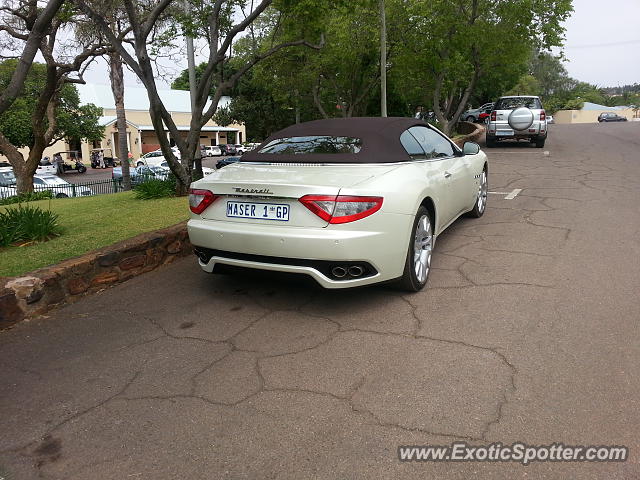 Maserati GranCabrio spotted in Pretoria, South Africa