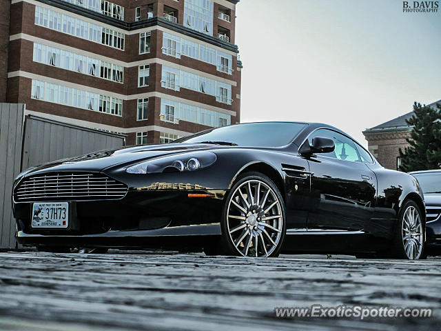 Aston Martin DB9 spotted in Charlestown, Massachusetts