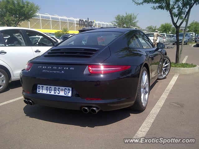 Porsche 911 spotted in Pretoria, South Africa