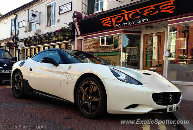 Ferrari California spotted in Nantwitch, United Kingdom