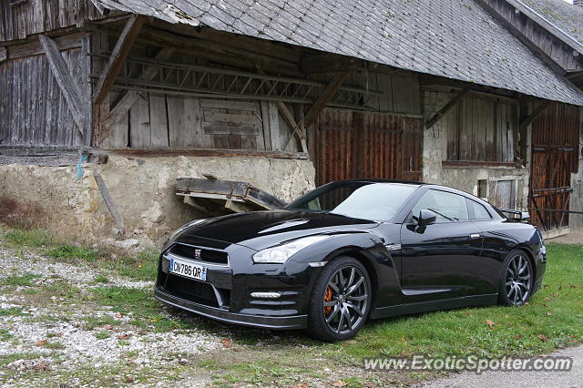 Nissan GT-R spotted in Arith, France