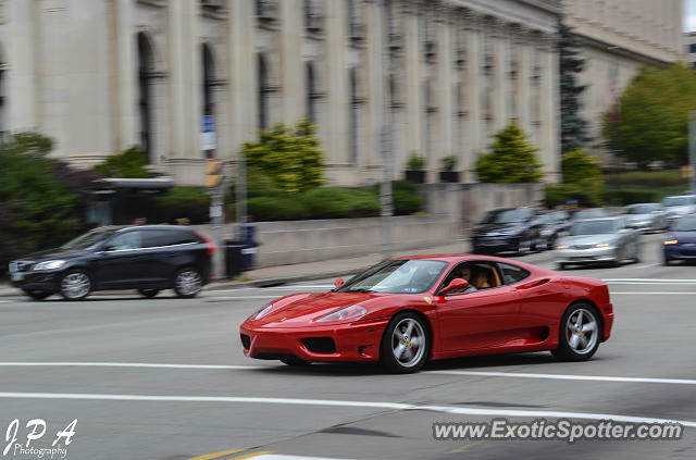 Ferrari 360 Modena spotted in Pittsburgh, Pennsylvania