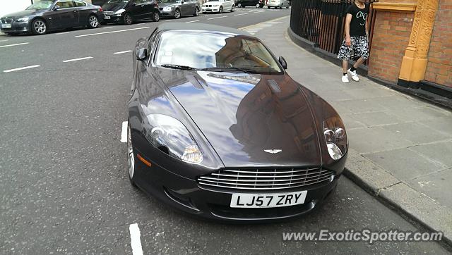 Aston Martin DB9 spotted in London, United Kingdom