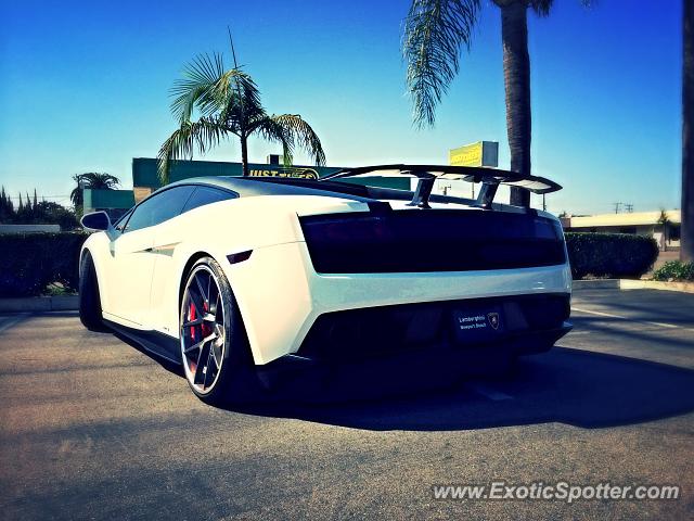 Lamborghini Gallardo spotted in Orange, California