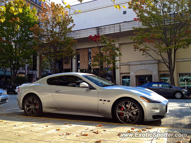 Maserati GranTurismo spotted in Seattle, Washington