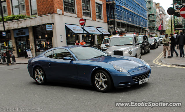 Ferrari 612 spotted in London, United Kingdom