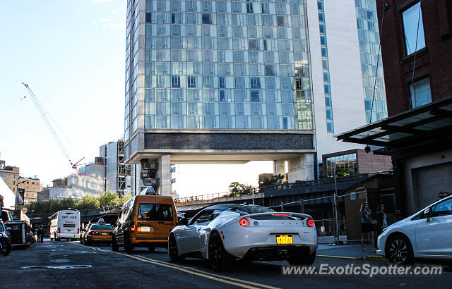 Lotus Evora spotted in New York, New York