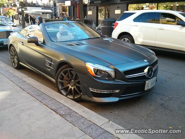 Mercedes SL 65 AMG spotted in Toronto, Canada