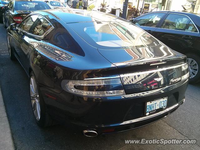 Aston Martin Rapide spotted in Toronto, Canada