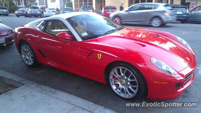 Ferrari 599GTB spotted in Palo Alto, California