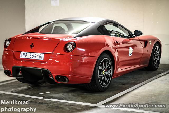 Ferrari 599GTB spotted in Cape Town, South Africa