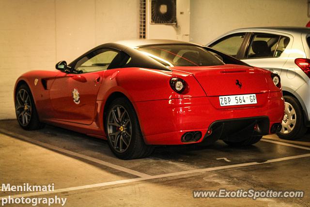 Ferrari 599GTB spotted in Cape Town, South Africa