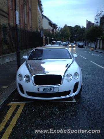 Bentley Continental spotted in London, United Kingdom