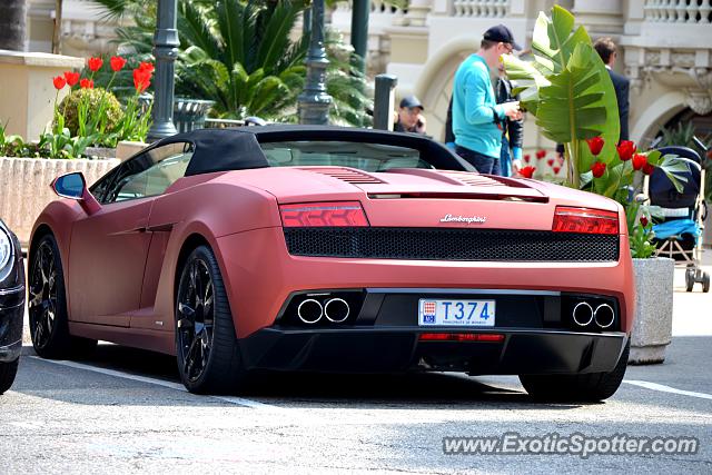 Lamborghini Gallardo spotted in Monte Carlo, Monaco