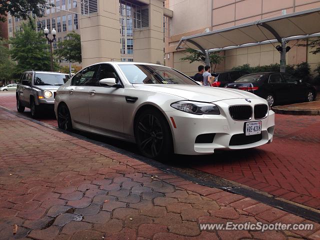 BMW M5 spotted in Arlington, Virginia