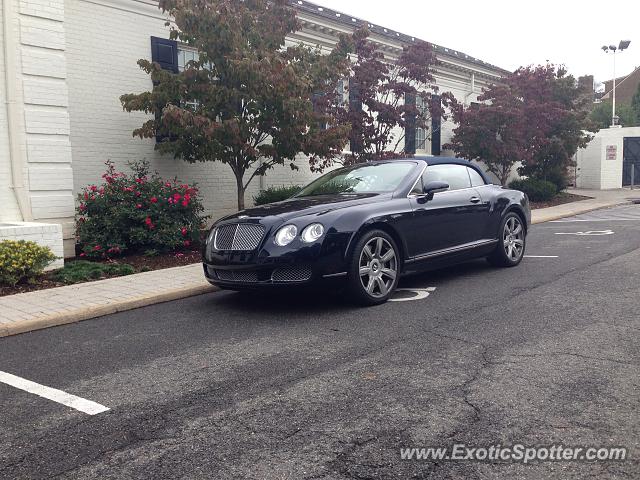 Bentley Continental spotted in Arlington, Virginia
