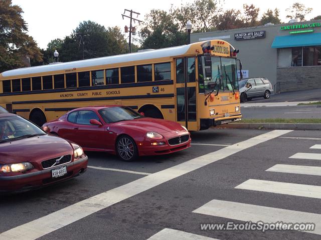 Maserati Gransport spotted in Arlington, Virginia