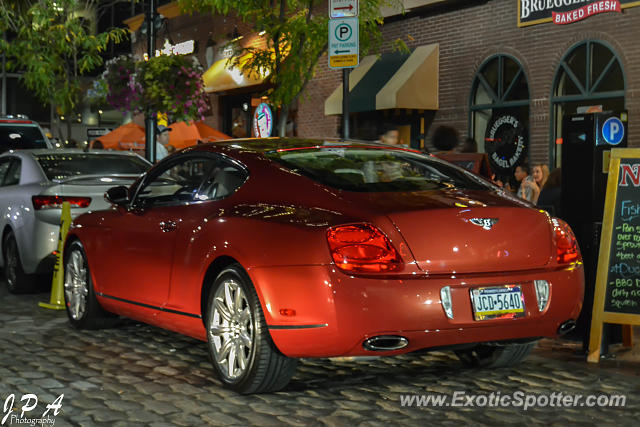 Bentley Continental spotted in Pittsburgh, Pennsylvania