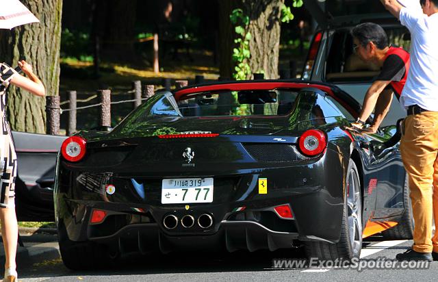 Ferrari 458 Italia spotted in Tokyo, Japan