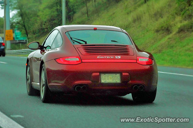 Porsche 911 spotted in I-95, Maryland