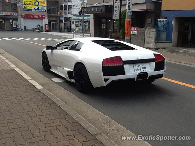 Lamborghini Murcielago spotted in Osaka, Japan