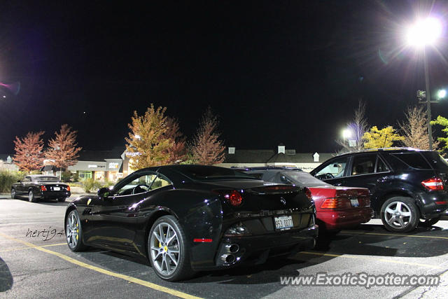 Ferrari California spotted in Barrington, Illinois