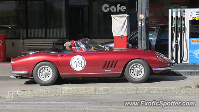 Ferrari 275 spotted in Visp, Switzerland