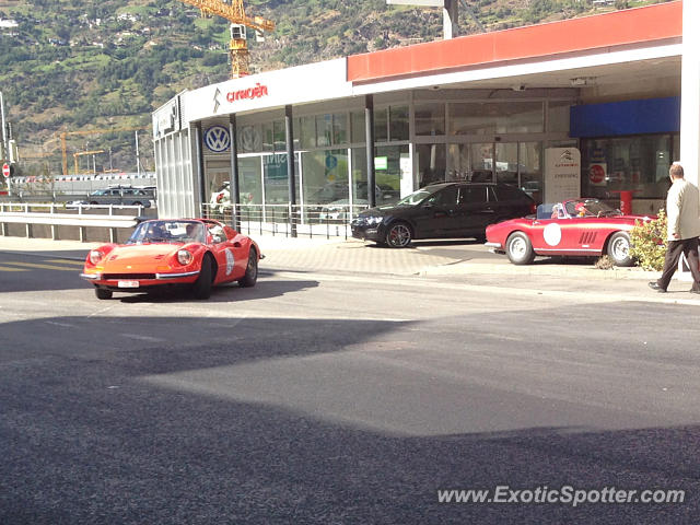 Ferrari 246 Dino spotted in Visp, Switzerland