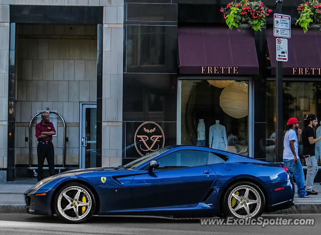 Ferrari 599GTB spotted in Boston, Massachusetts