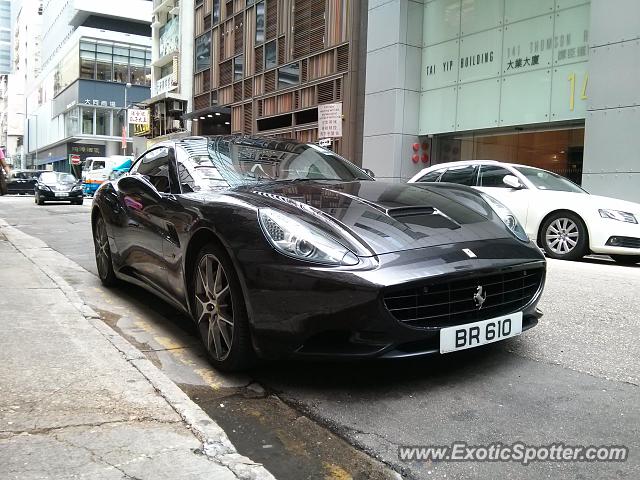 Ferrari California spotted in Hong Kong, China