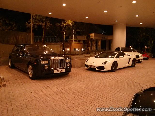 Lamborghini Gallardo spotted in Hong kong, China