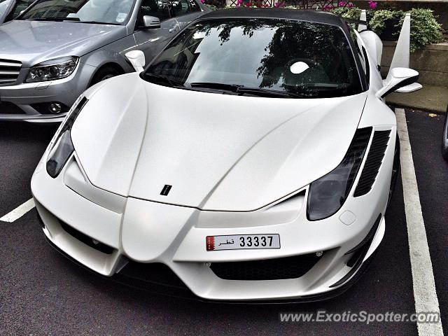 Ferrari 458 Italia spotted in London, United Kingdom