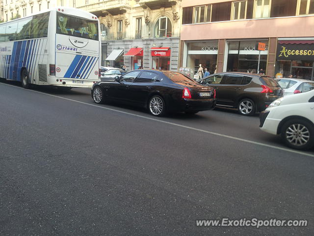 Maserati Quattroporte spotted in Milano, Italy