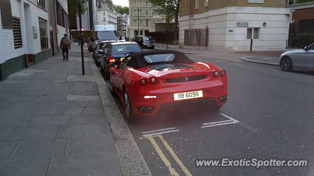 Ferrari F430 spotted in London, United Kingdom