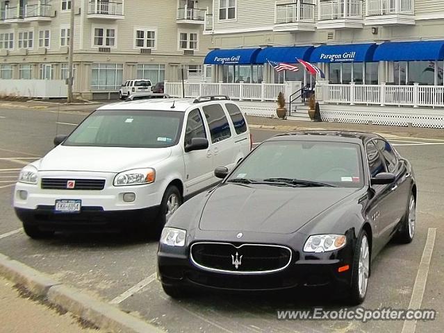 Maserati Quattroporte spotted in Hull, Massachusetts