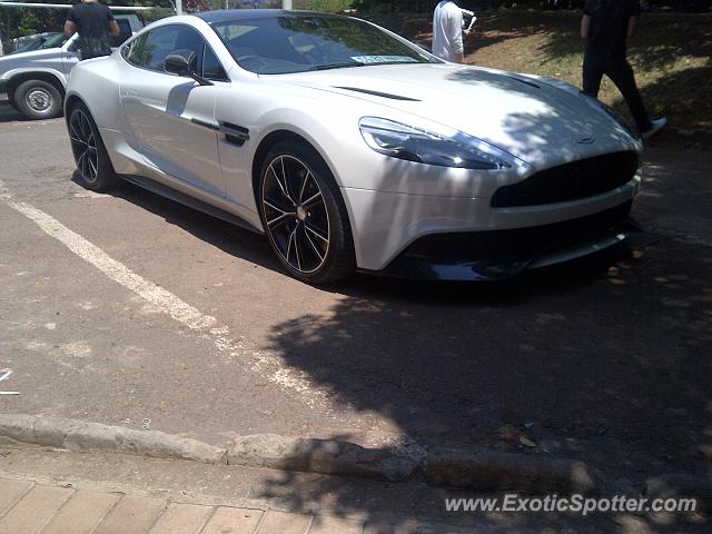 Aston Martin Vanquish spotted in Pretoria, South Africa