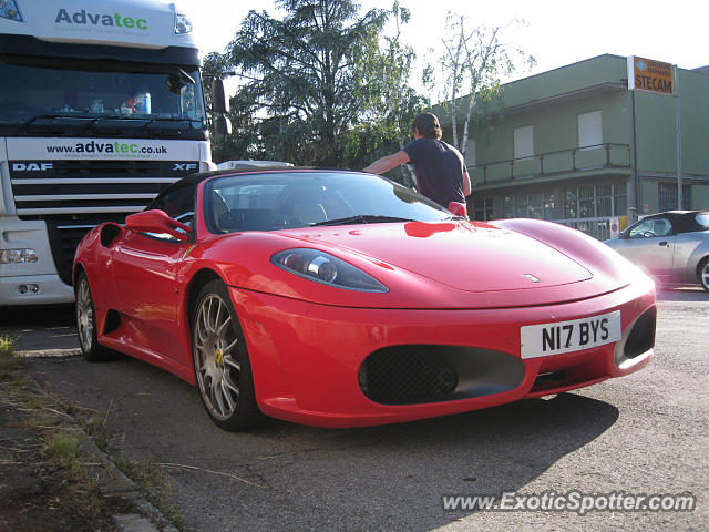 Ferrari F430 spotted in Sant'Agata Bo, Italy
