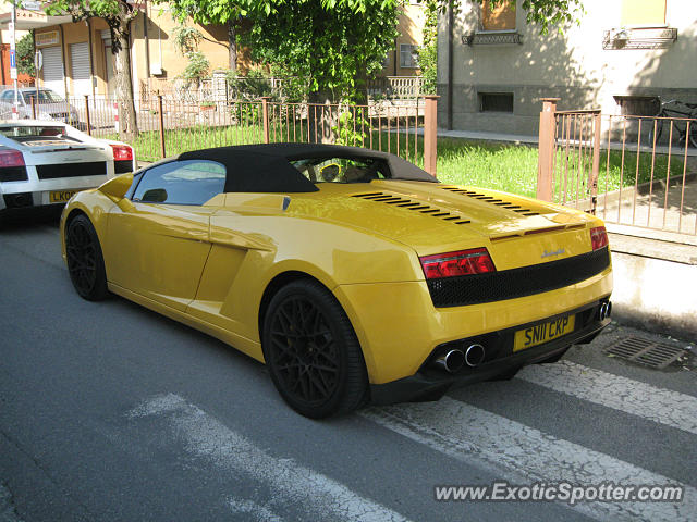 Lamborghini Gallardo spotted in Sant'Agata Bo, Italy