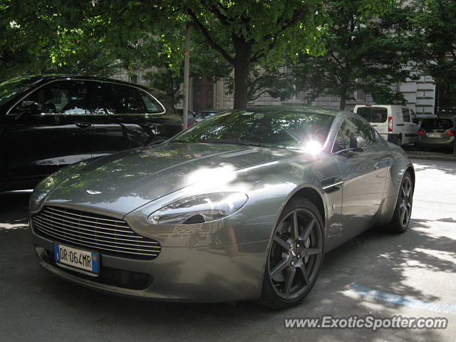 Aston Martin Vantage spotted in Milano, Italy