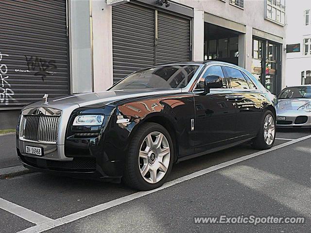 Rolls Royce Ghost spotted in Zürich, Switzerland