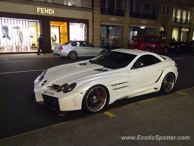 Mercedes SLR spotted in London, United Kingdom