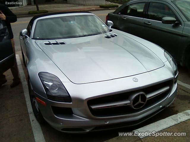 Mercedes SLS AMG spotted in Dallas, Texas