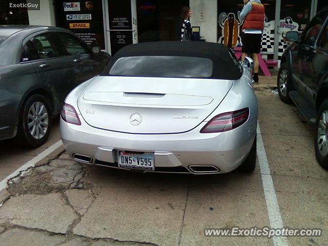 Mercedes SLS AMG spotted in Dallas, Texas