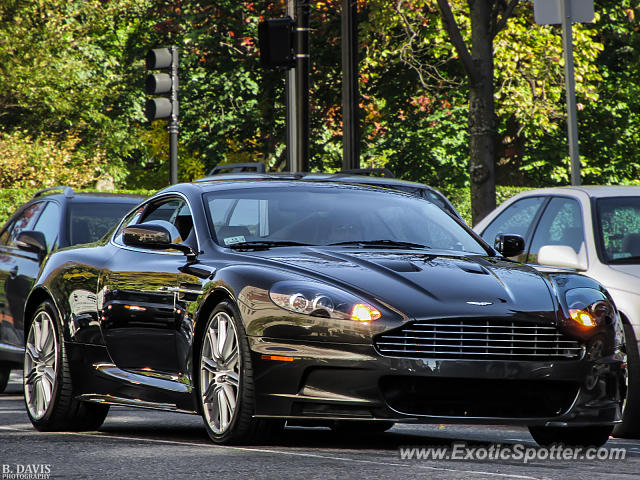 Aston Martin DBS spotted in Boston, Massachusetts